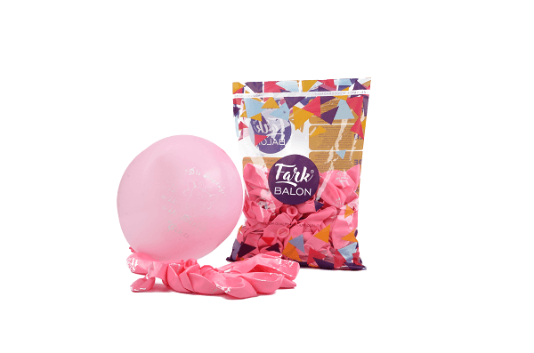 12inc Diş Buğdayı Pembe Baskılı Balon